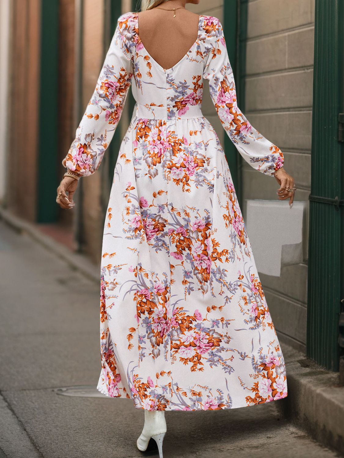 Long Sleeve Maxi Dress - Sage Her