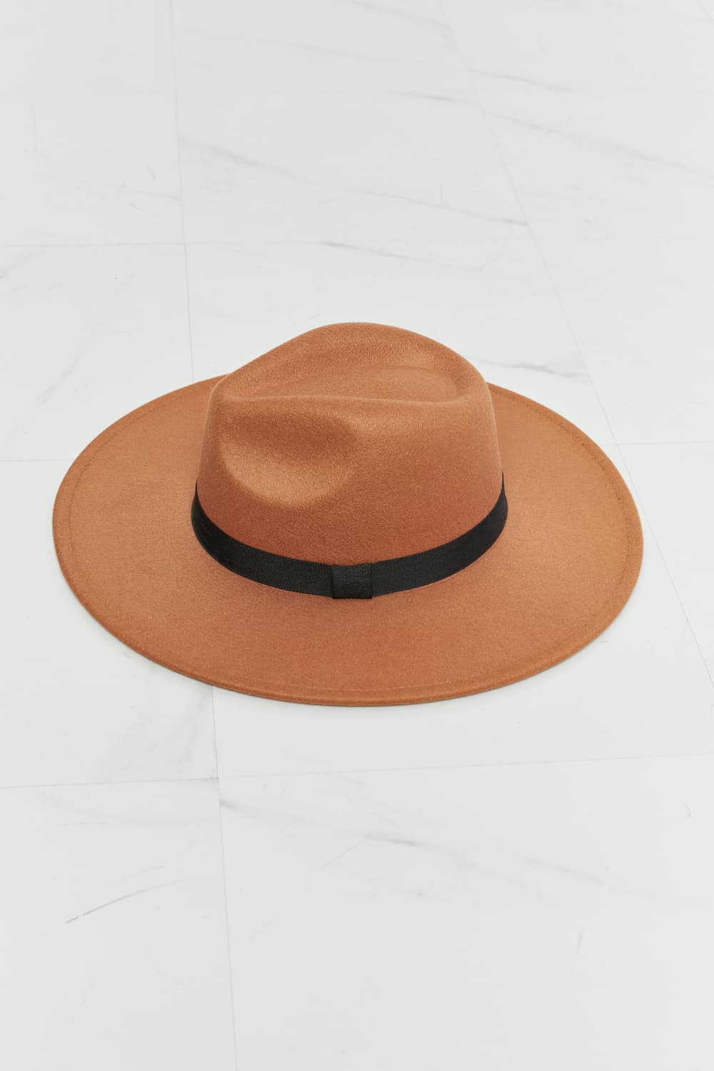 Fame Enjoy The Simple Things Fedora Hat - Sage Her