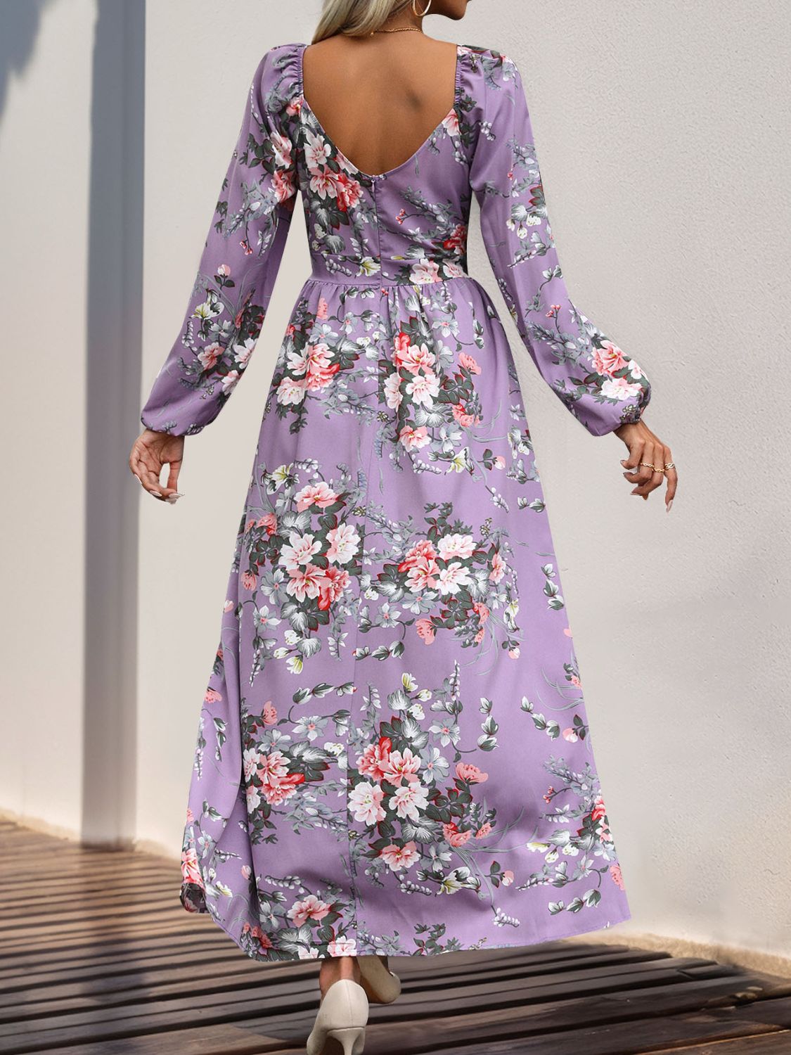 Long Sleeve Maxi Dress - Sage Her