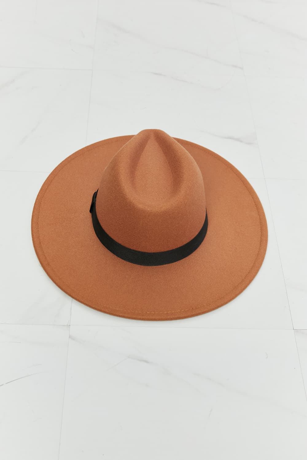 Fame Enjoy The Simple Things Fedora Hat - Sage Her