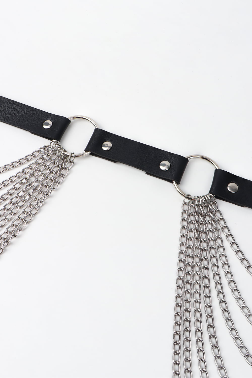 PU Belt with Chain - Sage Her